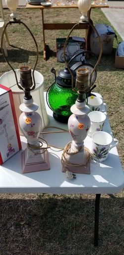 Vantage 1950's lamp's