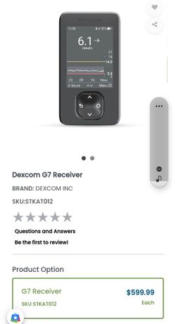 Dexcom G7 Receiver