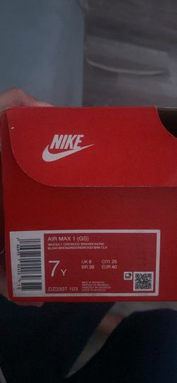 Brand New Nike Air Max 1 (GS) - Size 7Y
