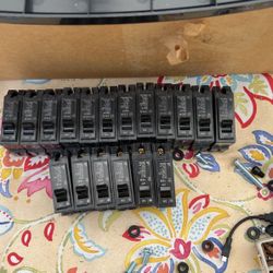 Electrical Breakers 15 & 30 Amps