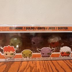 Ginyu Force 5pack! W/pop Protector 