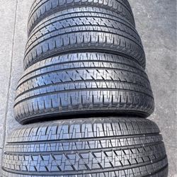 255/55r20 Bridgestone Tires Cón 80% De Vida Las 4 