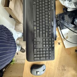 Logitech Keyboard  Mouse 