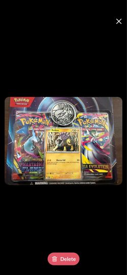 Pokémon 2pack blisters mega evolution and phantasmal flames