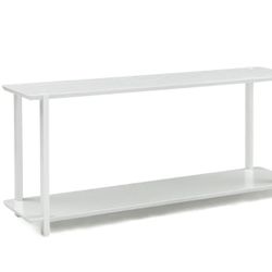 CLAN CONSOLE TABLE IN WHITE OAK 63"