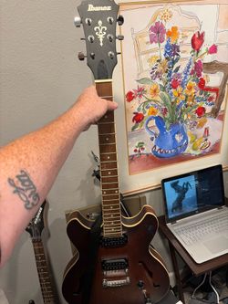 Ibanez electric guitar