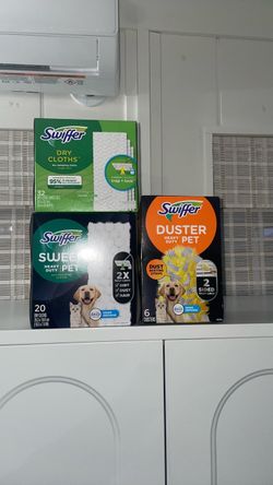 Swiffer dry cloths or dusters - $7 each
