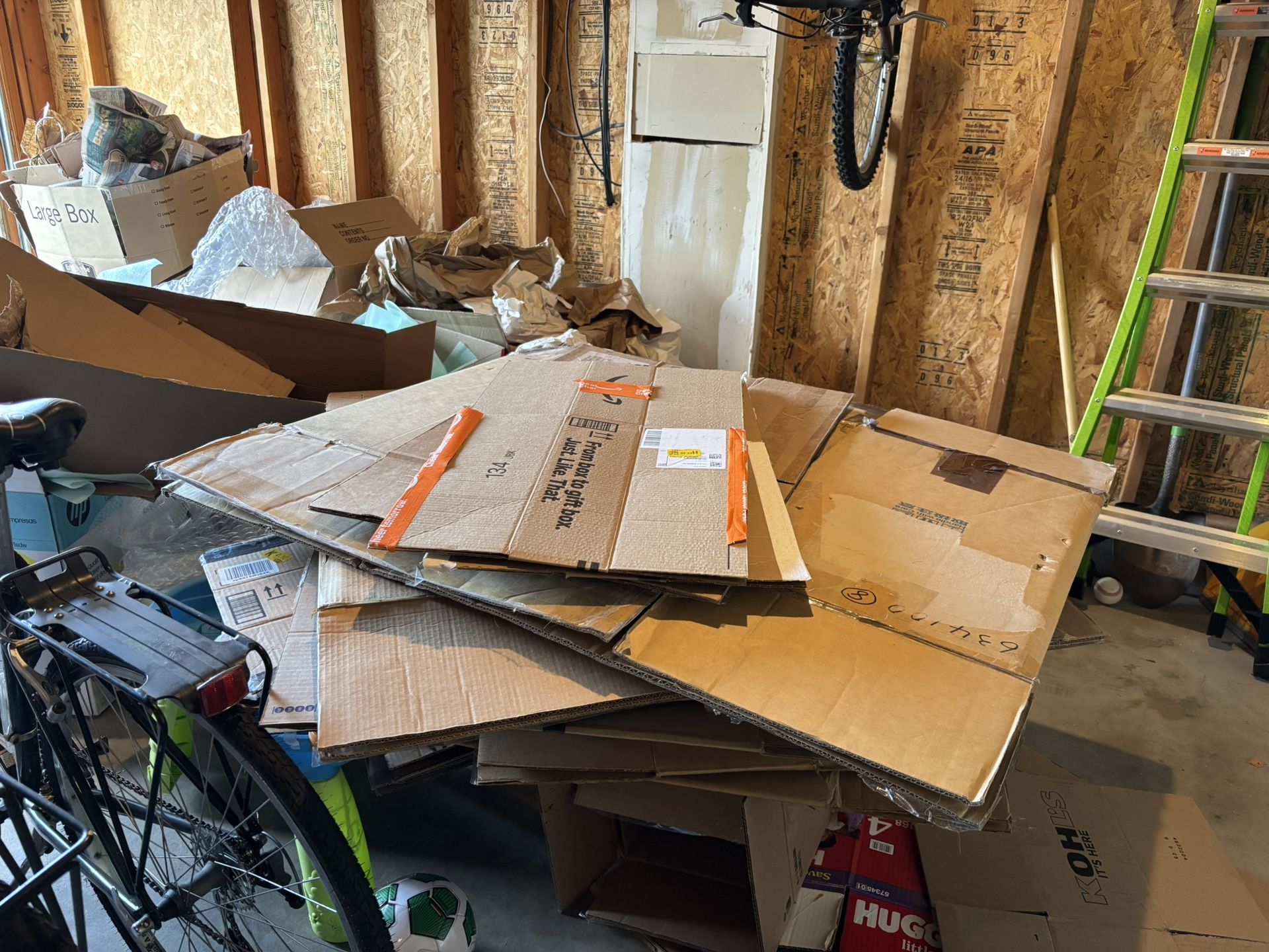 Moving Boxes and Packing Paper