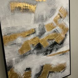 New, Large Wall Art, 3’ Wide X 4’ High, Excellent Quality, $75.00