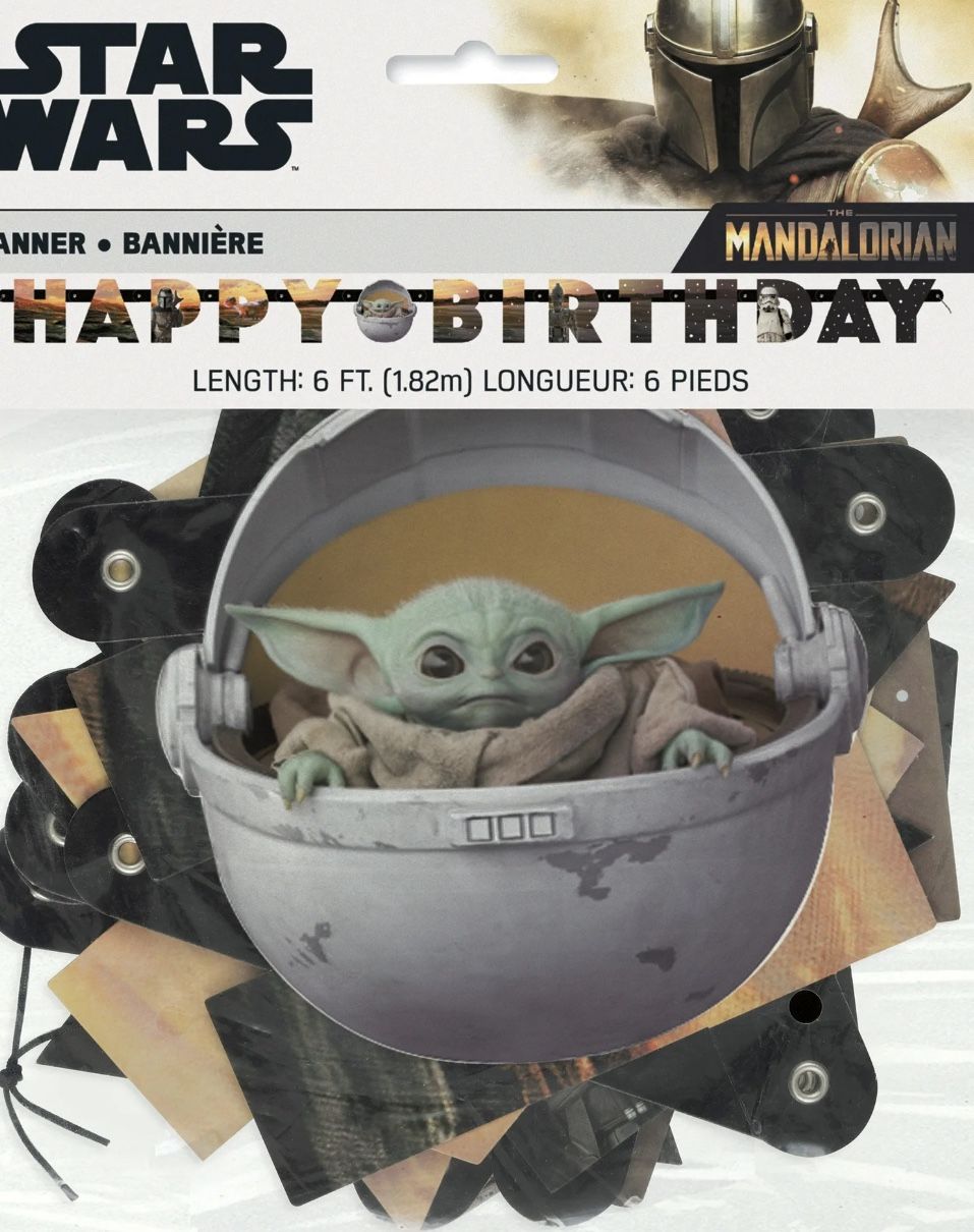 Star Wars Happy Birthday Banner (6ft)