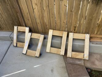 Dolly’s For Wine Barrel Planters
