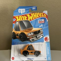 Hot Wheel Mazda RX3 Tooned Orange 