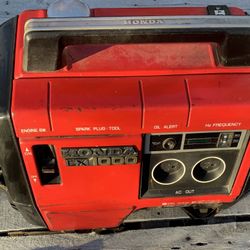 Honda Ex1000 Gas Portable Generator