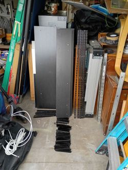 Wall Laminate Shelves Black