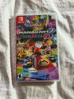 Mario kart 8 deluxe Nintendo switch