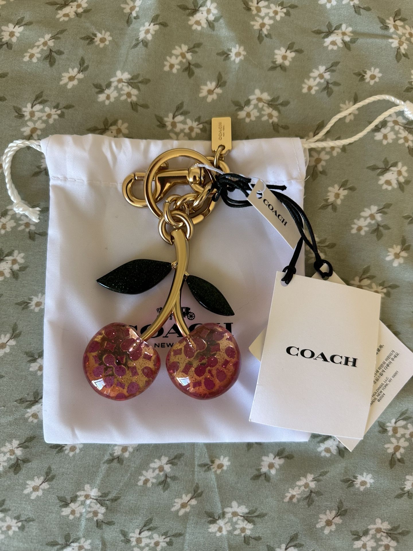 Original Coach Cherry Charm