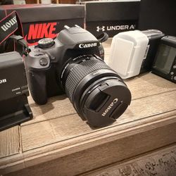 Canon EOS Rebel T7 Camera Kit w/ Lens & Flash