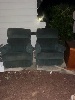 Curb alert two recliners lazy boy and cabinet FREE