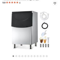 VEVOR Commercial Ice Maker Storage Bin, 250 LBS Capacity