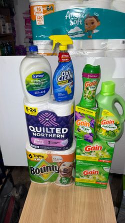 Households (gain, bounty ,paper toilet laundry)
