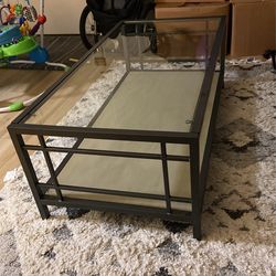 Glass Top Coffee Table