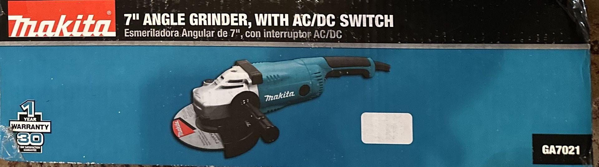 Makita 7’ Grinder