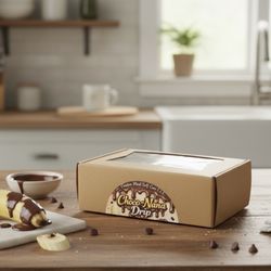 Handcrafted Choco-Nana Drip Soap Bar 