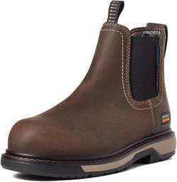 NEW Size 10.5 C Wide Women WATERPROOF Work Boots ARIAT Riveter Chelsea Composite Toe Boot Safety

Fabric type: 100% Leather
Sole material: Rubber
Heig