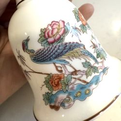 Collectible Kutani Crane Porcelain Bell by WEDGWOOD