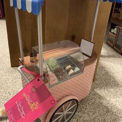 Ice Cream Stand For 18” Doll
