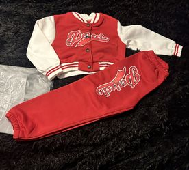 Little Girls Sweat Outfit
