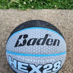 Baden Hex Deluxe Rubber Basketball,

