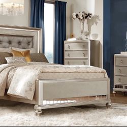 Silver Bed Set 