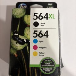 HP 564XL Ink Black And Color Exp. 2017