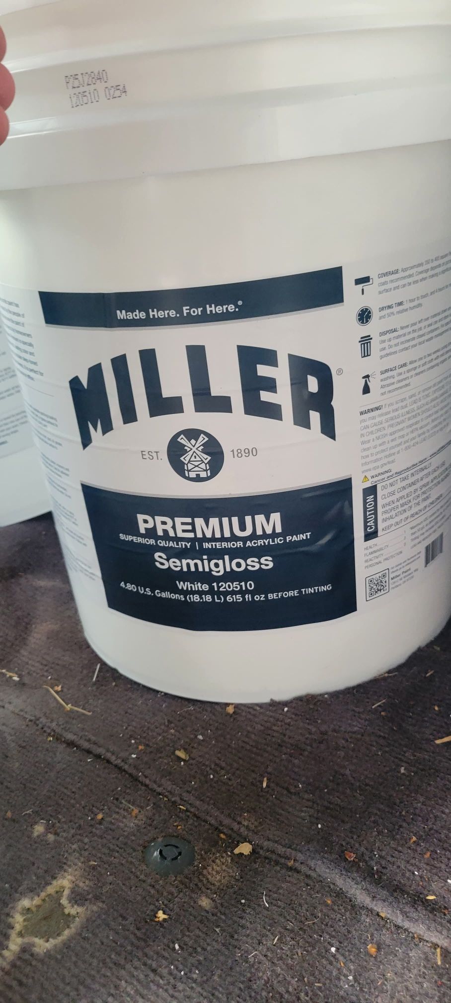 Paint Miller White