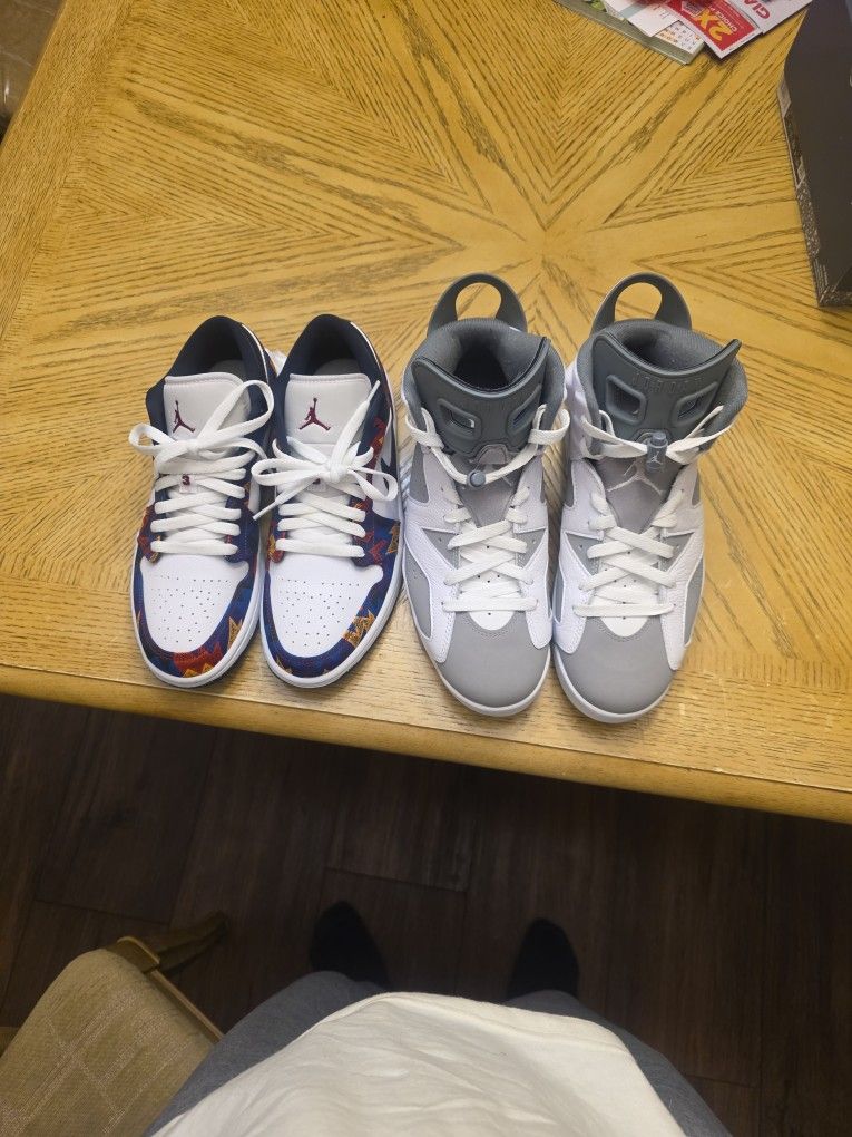 Air Jordan 6 And 1 Cool Grey + SE Nothing But Net
