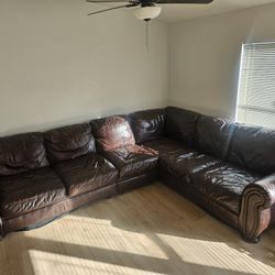 Leather L Shaped Couches 