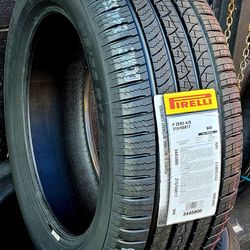 4 NEW TIRES PIRELLI 215/55/17
