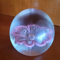 Vintage Italian Paperweight Art Glass