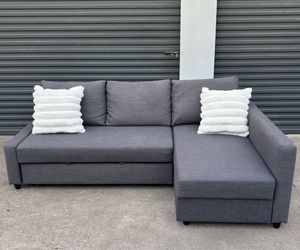 IKEA Sleeper Sofa w/ Storage under the Chaise