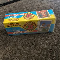 Unopened 1990 Bowman Complete Set