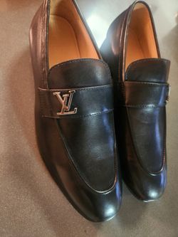 LOUIS VUITTON BLACK LOAFERS