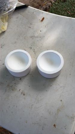 2-Piece Ceramic Melting Crucibles - Torch Casting Jewelry Tool