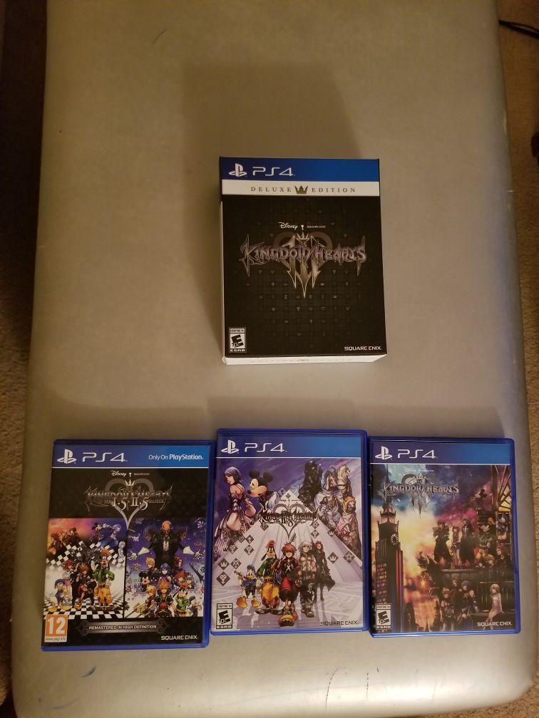 Complete Kingdom Hearts series