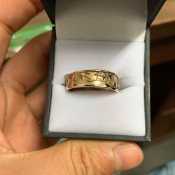 14k Island Design Ring