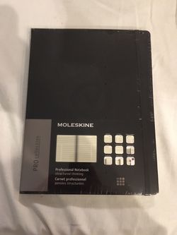 Moleskine Notebook / Symantec Logo