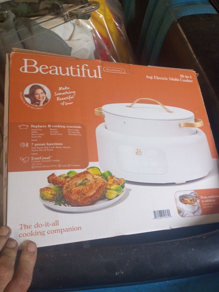 10-in-1 6qt Electric Multi-Cooker