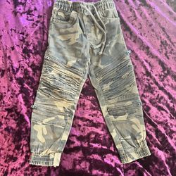 Boys Camouflage Pants 