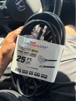 Extensiones, 200 ft y 25 ft