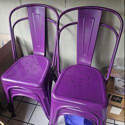 Metal Chairs & Bar Stools